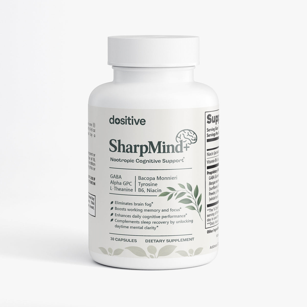 SharpMind+ Nootropic Cognitive Support