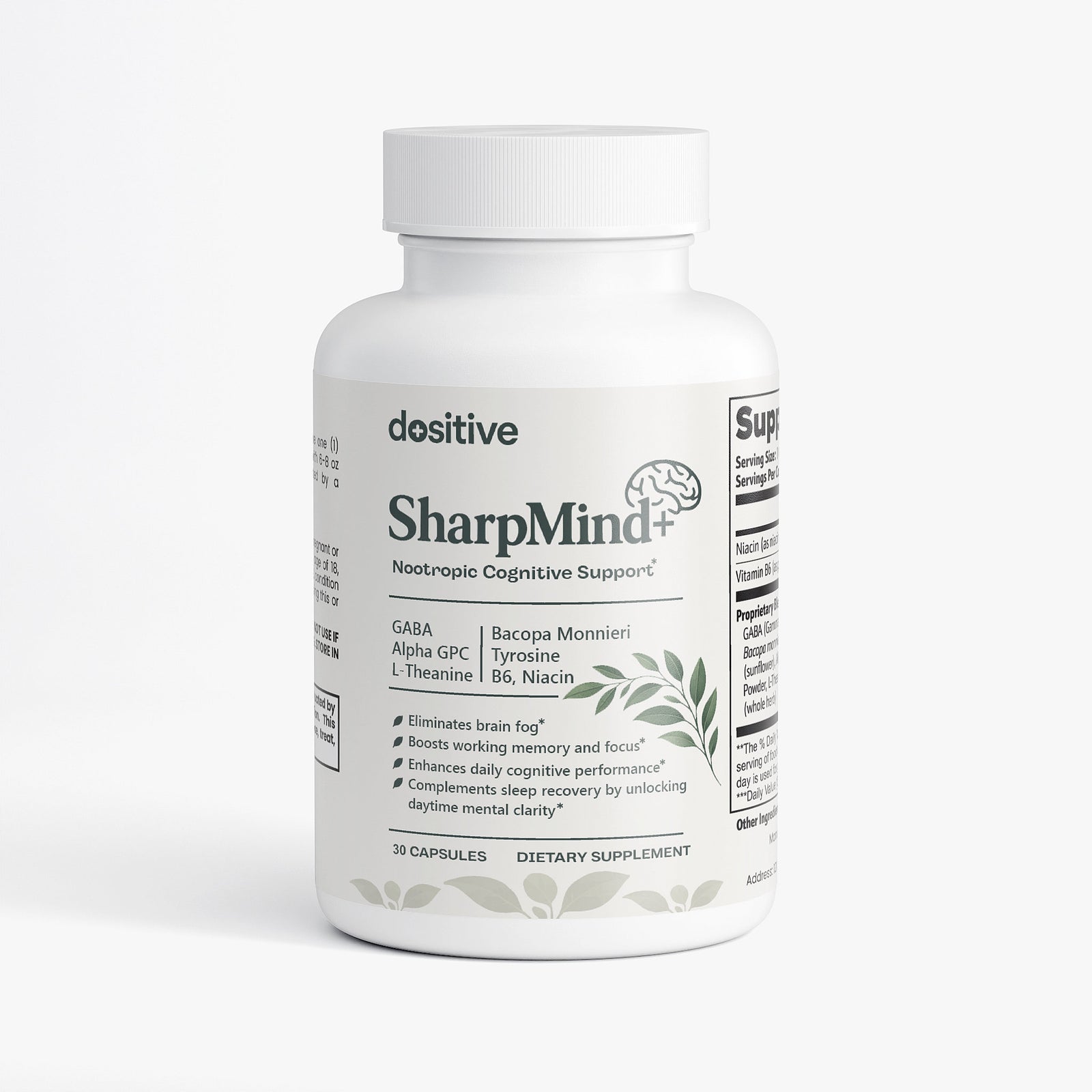 SharpMind+ Nootropic Cognitive Support
