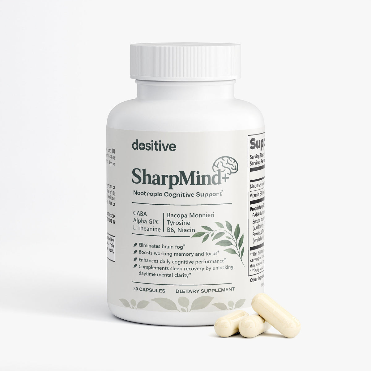 SharpMind+ Nootropic Cognitive Support